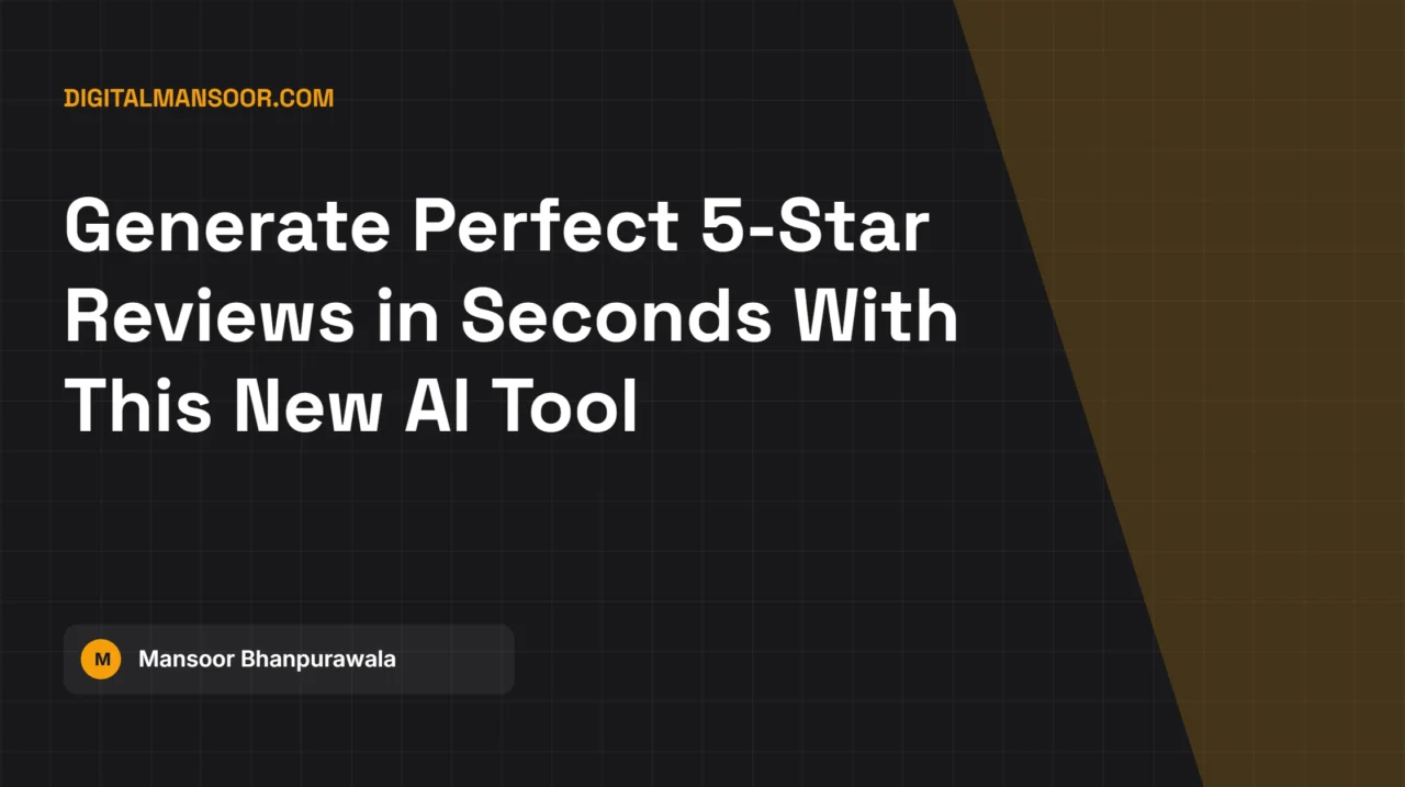 AI Testimonial & Review Generator