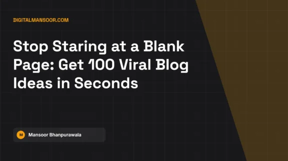 Blog Post Idea Generator