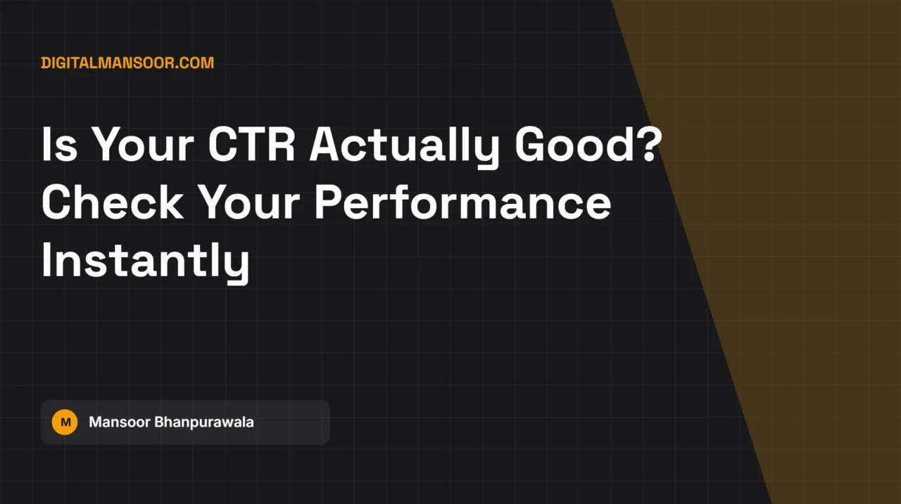 Click-Through Rate (CTR) Calculator
