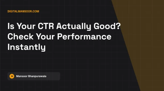 Click-Through Rate (CTR) Calculator