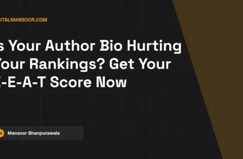 Eeat Author Bio Score Checker