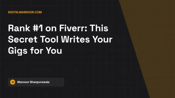 Fiverr Gig Generator & Optimizer