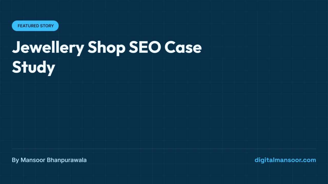Jewellery SEO Case Study