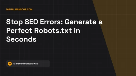 Robots.txt Generator