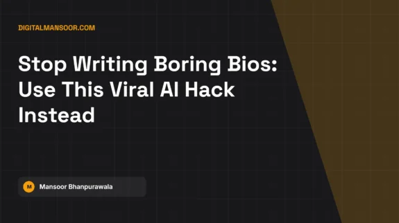 Social Media Bio Generator