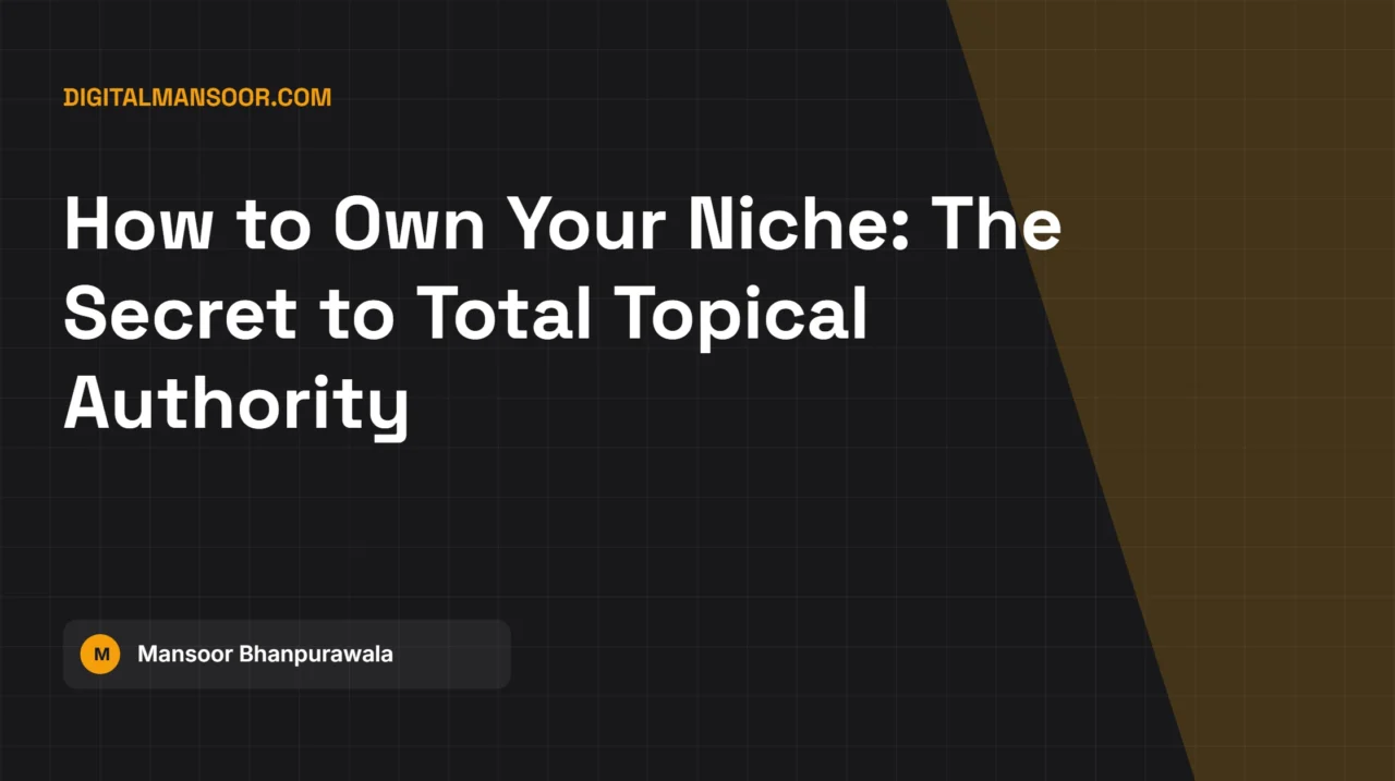 Topical Authority Planner